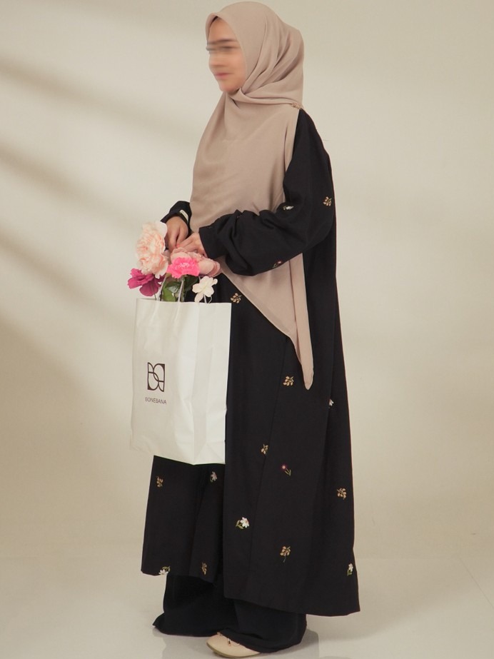 Bonebana.id - Kana Midi Dress Oversized Tunic