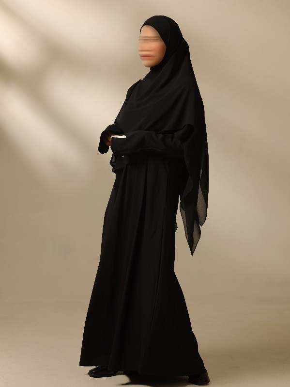 Bonebana.id - Nora CLASSIC French Square Hijab Semi Instant (Best Seller)