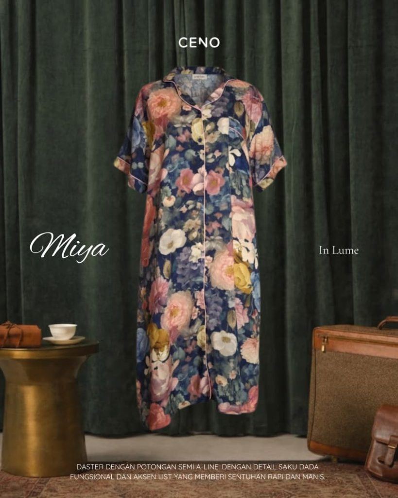 Ceno.Id - Miya Dress Rayon Motif