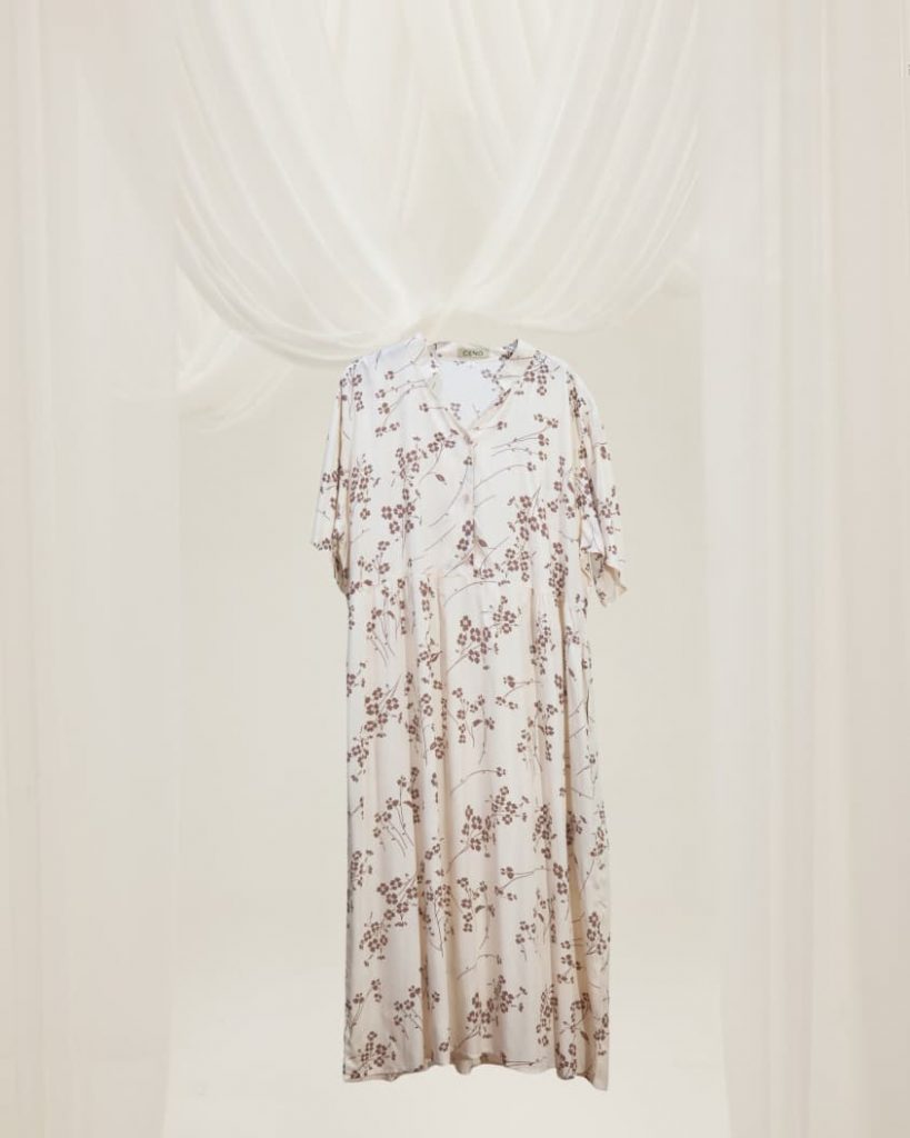 Ceno.ID - Bella Dress Rayon Motif