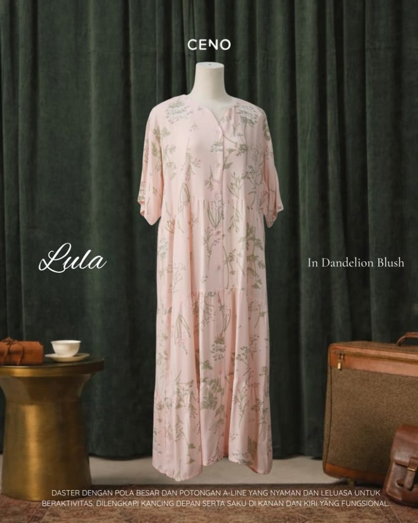 Ceno.id - Lula Dress Rayon Motif